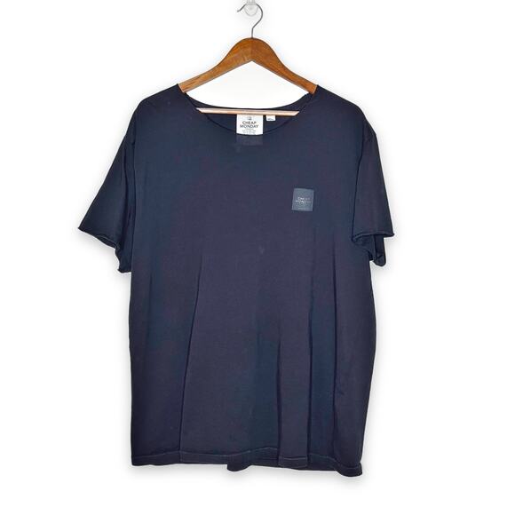 Cheap Monday Stockholm Standard Edge Tee Adult XL Black - Picture 4 of 11